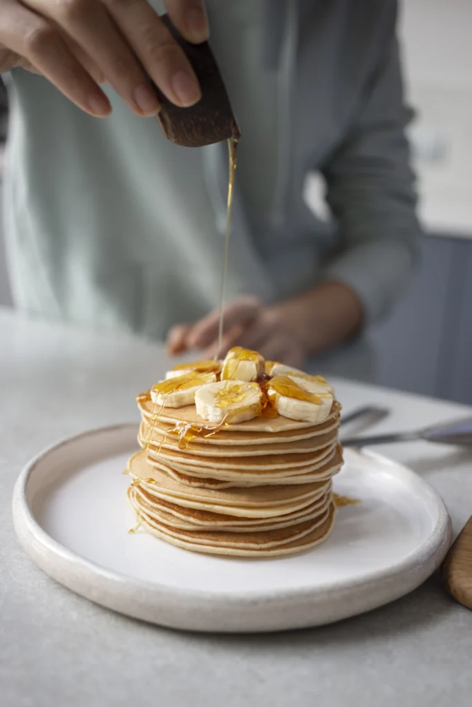 banana protein pancakes_7