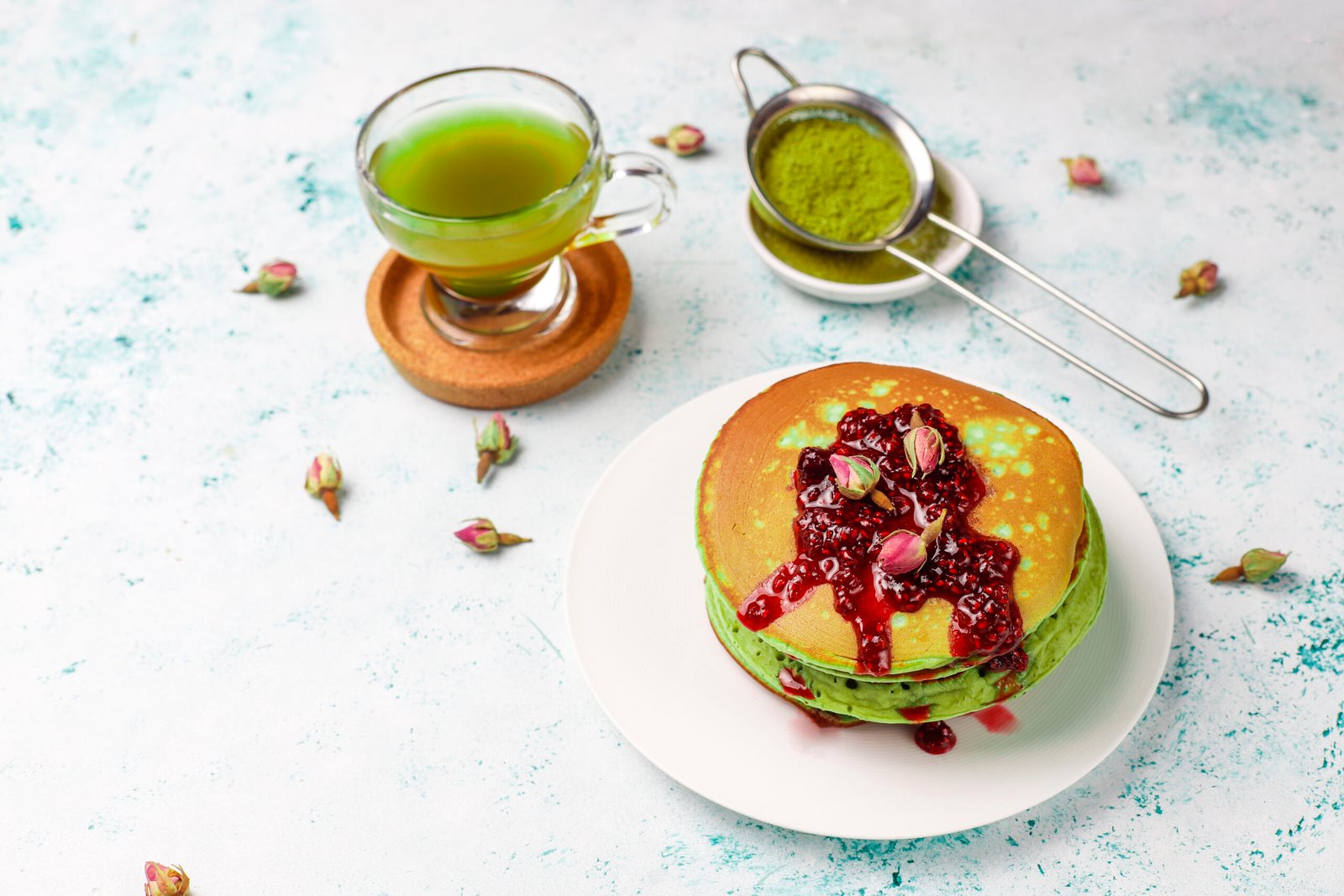 matcha pancakes_1